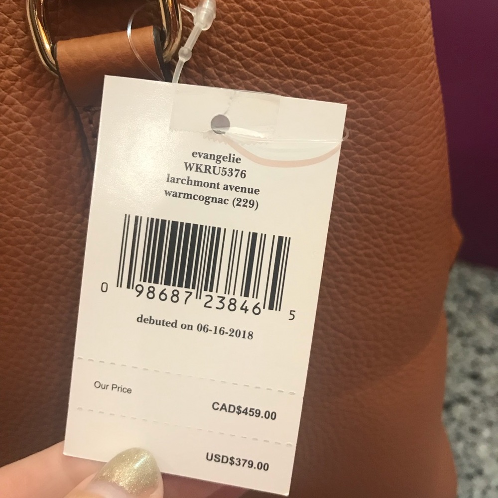 Kate spade Evangelie Larchmont cognac crossbody - Picture 4 of 8